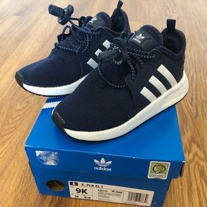 Adidas toddler tennis shoes, size 9